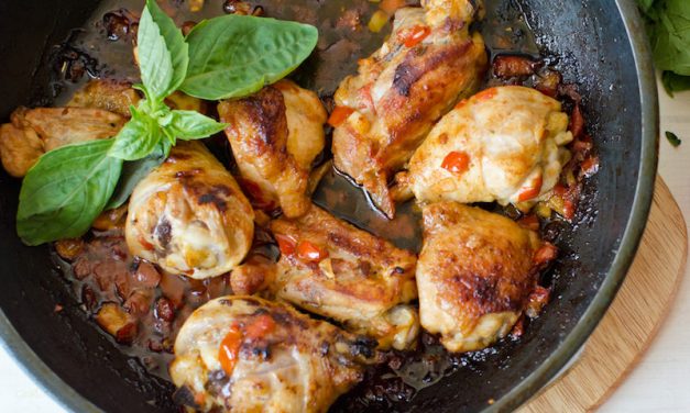 Garlic-Braised Chicken