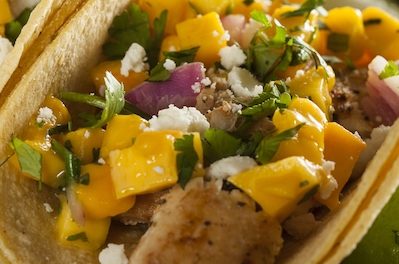 Fish Tacos With Mango Salsa