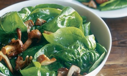 Warm Spinach Salad