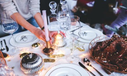 Setting The Table For An Informal Four-Course Place Setting